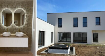 Élégante maison neuve toit plat à Vaux-sur-Mer