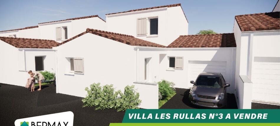 LES RULLAS N°3 À ROYAN ! MAISON À VENDRE 