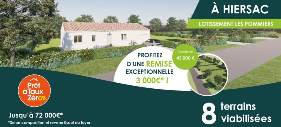Terrains du Sud Remise 3000€