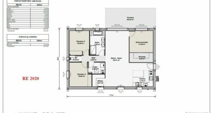 Maison 99m² - 3CH - 90BX212296 33269-9585modele8202202080rxFq.jpeg - BERMAX Construction