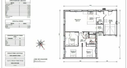 Maison 91m² - 3CH - Garage - 108BX200165 33346-9585modele820220228nRZZJ.jpeg - BERMAX Construction