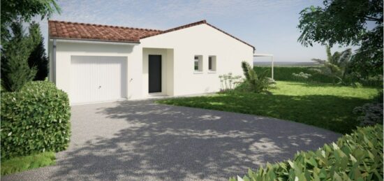 Plan de maison Surface terrain 100 m2 - 4 pièces - 3  chambres -  sans garage 