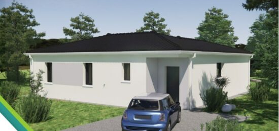 Plan de maison Surface terrain 90 m2 - 4 pièces - 3  chambres -  sans garage 