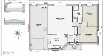 Maison 74m² - 2CH - Garage - 85BX220012 33760-9585modele8202204280Fh56.jpeg - BERMAX Construction