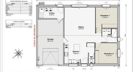 Maison 77m² - 2CH - Garage - 85BX220527 33843-9585modele820220509qgnbv.jpeg - BERMAX Construction