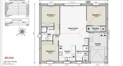 Maison 85m² - 3CH - Garage - 95BX220035 33840-9585modele820220509dk8Fp.jpeg - BERMAX Construction