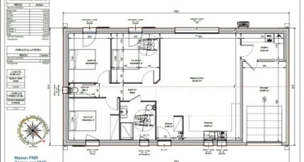 Maison 90m² - 3CH - Garage - 104BX221996 34985-9585modele820230105cev9W.jpeg - BERMAX Construction