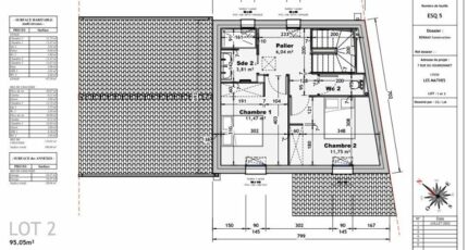 Vente maison 95m² - 3CH - Garage VILLA MATHILDE Lot 2 35210-9585modele620230120uZHJp.jpeg - BERMAX Construction