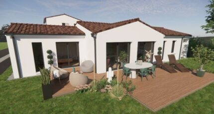 Vente maison 95m² - 3CH - Garage VILLA LES HORTENSIAS Lot 1  - BERMAX Construction