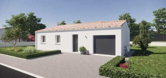 Maison neuve à Saintes, Nouvelle-Aquitaine