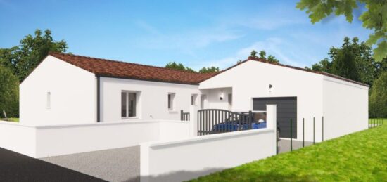 Maison neuve à Puymoyen, Nouvelle-Aquitaine