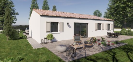 Maison neuve à , Charente