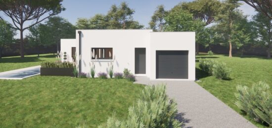 Maison neuve à Grézac, Nouvelle-Aquitaine