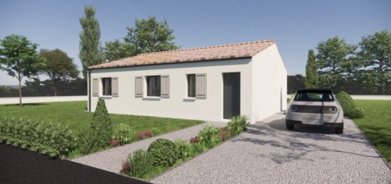 Maison neuve à , Charente