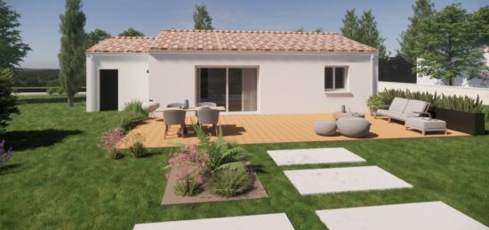 Maison neuve à Grézac, Nouvelle-Aquitaine
