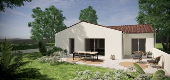 Maison neuve à , Charente