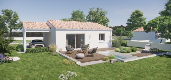 Maison neuve à Le Gua, Nouvelle-Aquitaine