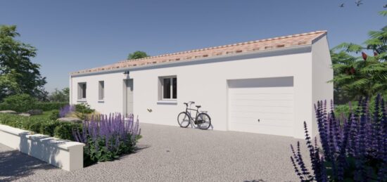 Maison neuve à , Charente