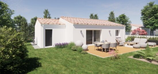 Maison neuve à Étaules, Nouvelle-Aquitaine