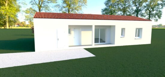 Maison neuve à Saint-Jean-d'Angély, Nouvelle-Aquitaine