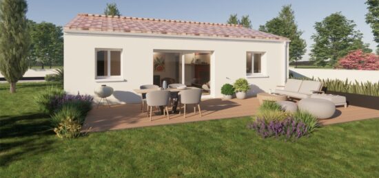 Maison neuve à Grézac, Nouvelle-Aquitaine
