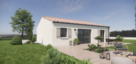 Maison neuve à Étaules, Nouvelle-Aquitaine