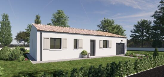 Maison neuve à Brizambourg, Nouvelle-Aquitaine