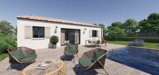 Maison neuve à Saint-Sulpice-de-Royan, Nouvelle-Aquitaine