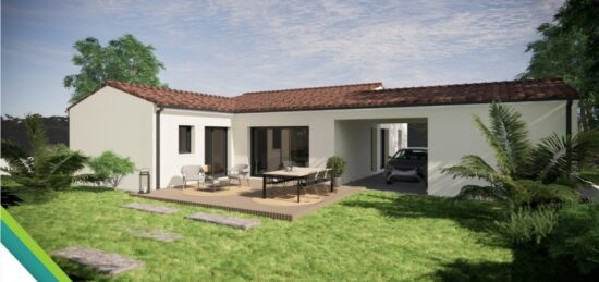 Maison neuve à Boutiers-Saint-Trojan, Nouvelle-Aquitaine