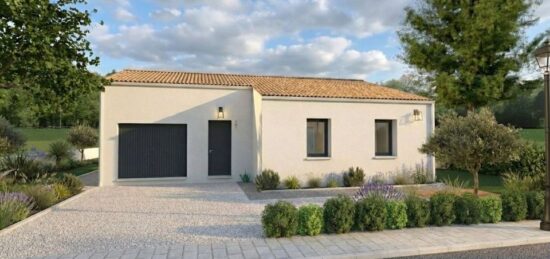 Maison neuve à Puymoyen, Nouvelle-Aquitaine