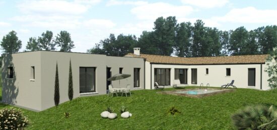 Maison neuve à Anais, Nouvelle-Aquitaine
