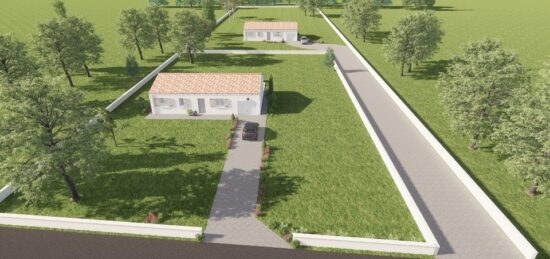 Maison neuve à , Charente