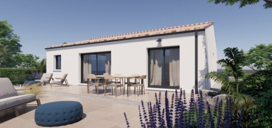 Maison neuve à , Charente